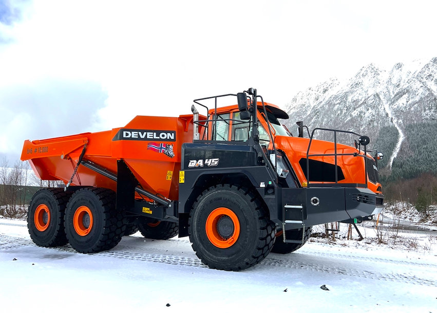 Norway's 10,000th ADT is the first in Europe to use DEVELON Colors 